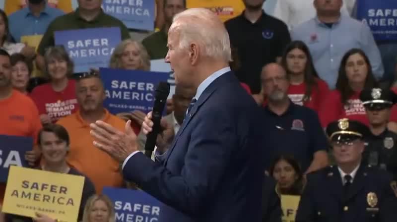 BIDEN THREATENS! “If You Wanna Fight Against Country…You Need... Something More Than a Gun”