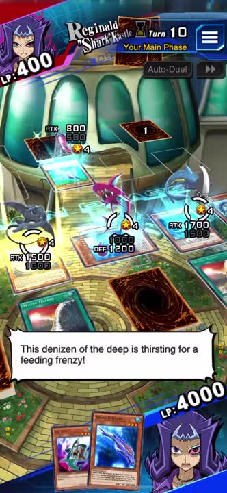 Yu-Gi-Oh! Duel Links - Number 32: Shark Drake Gameplay