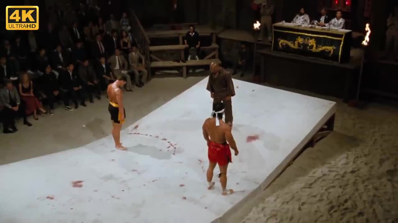 Bloodsport Van Damme Full Final Fight, 4k film editing, Parliament cinema Club,