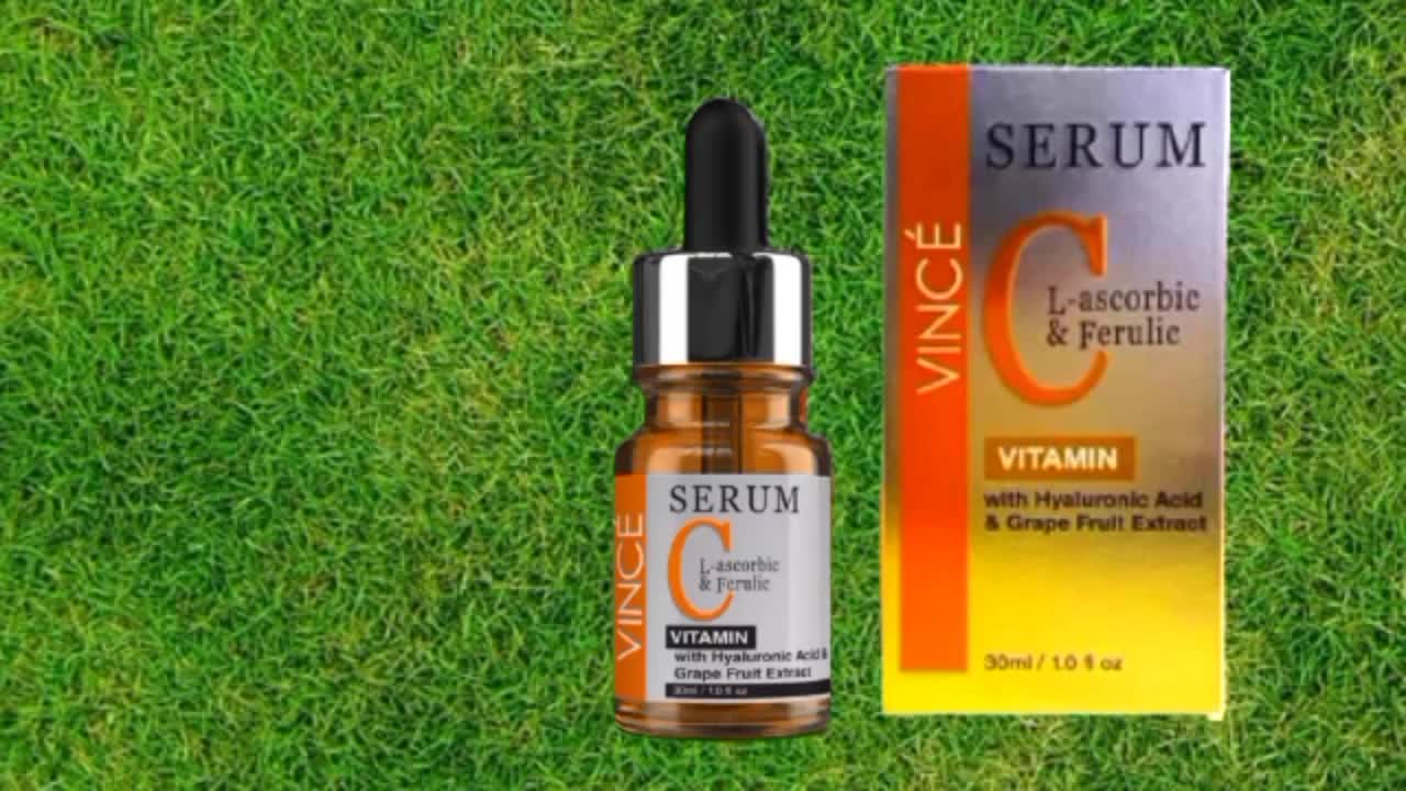 Serum vitamin C for face