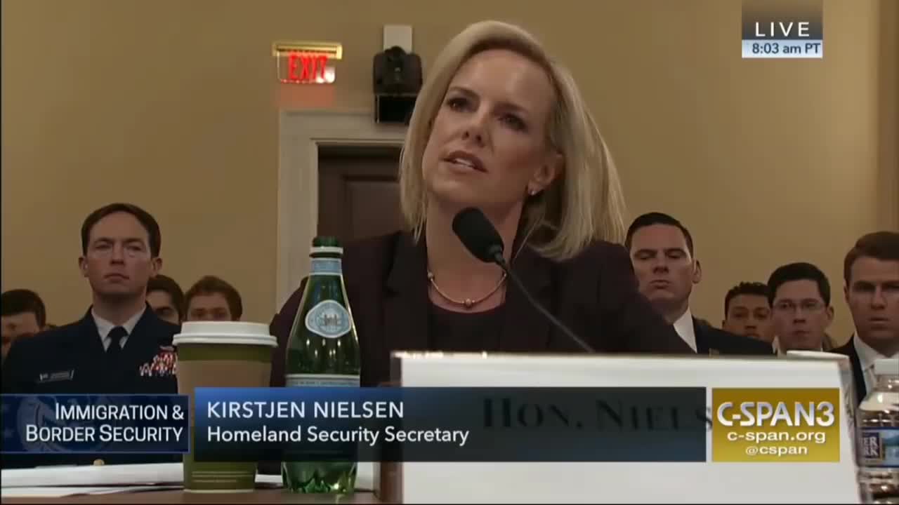 Kirsten Nielsen says that every illegal alien child has to be given a pregnancy test