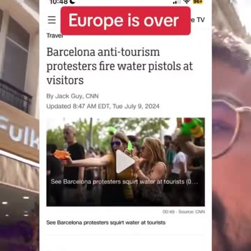 a jew telling Europeans that they are finished then they wonder why antiSemitism is increasing