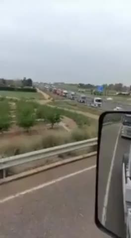 Truckers in Spain Have Started a Freedom Convoy
