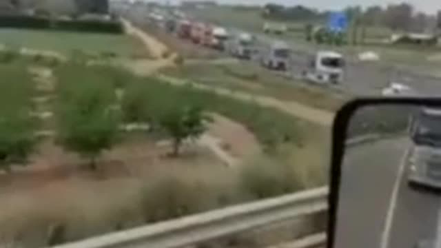 Truckers in Spain Have Started a Freedom Convoy