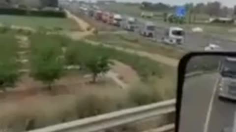 Truckers in Spain Have Started a Freedom Convoy