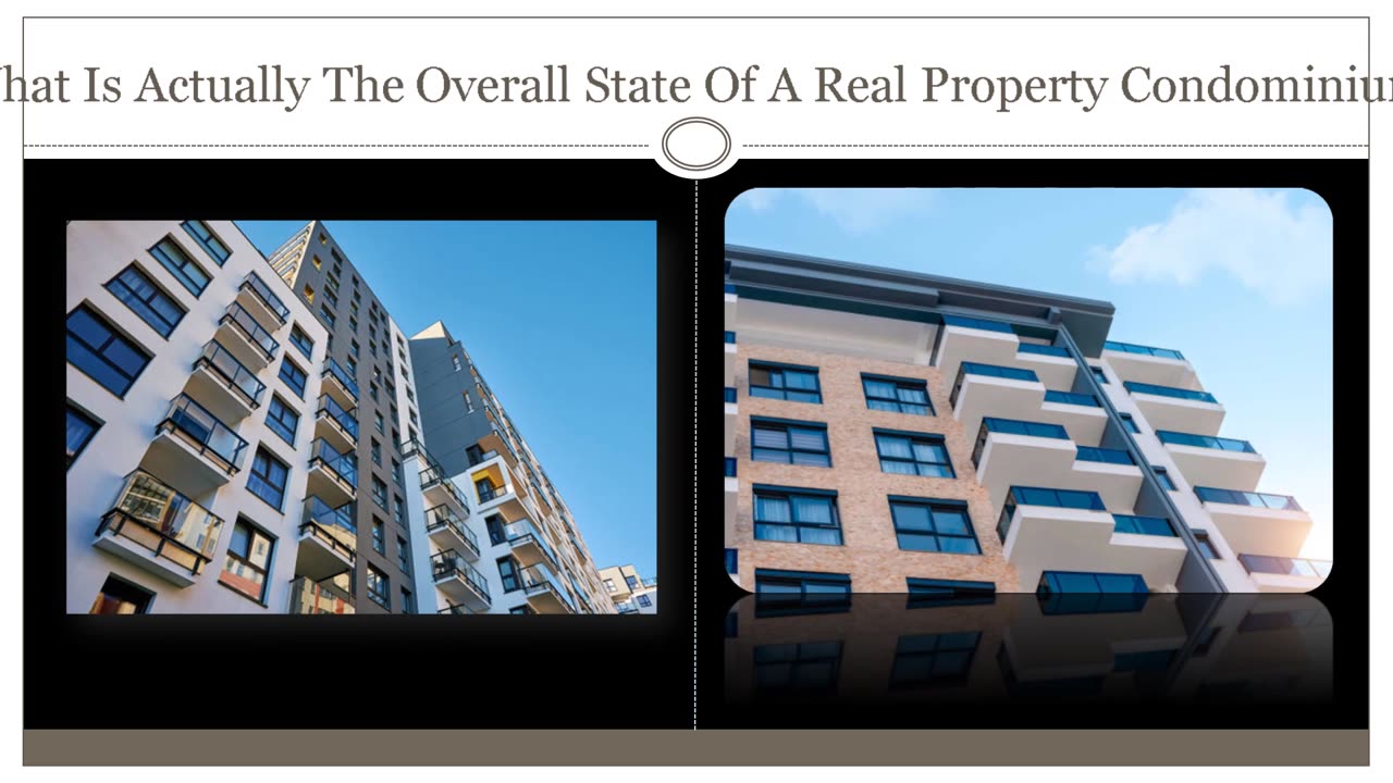 What Is The Total Shape Of A Real Property Apartment?