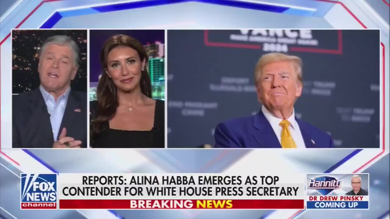 Hannity to Alina Habba: “If you were asked to serve as Press Secretary