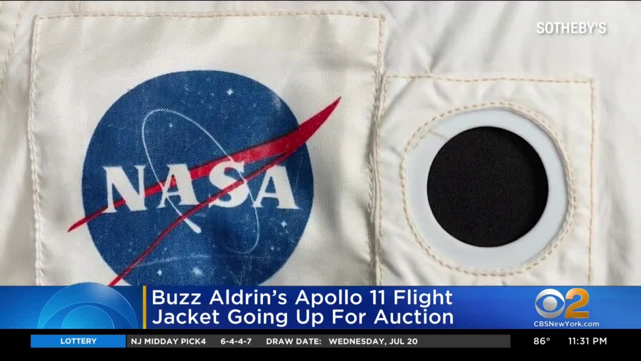 Buzz Aldrin's Apollo 11 flight jacket going up for auction