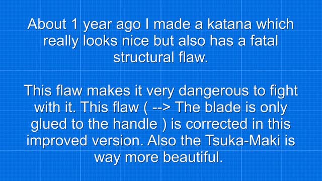 How to make your own wooden katana! ( version 2.0 ) - Free templates