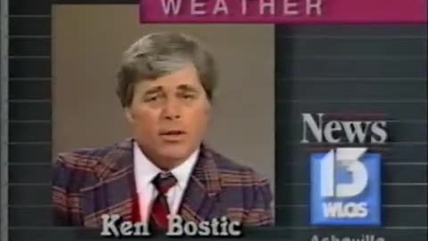 December 24, 1987 - Ken Bostic Weather Promo / Asheville, NC