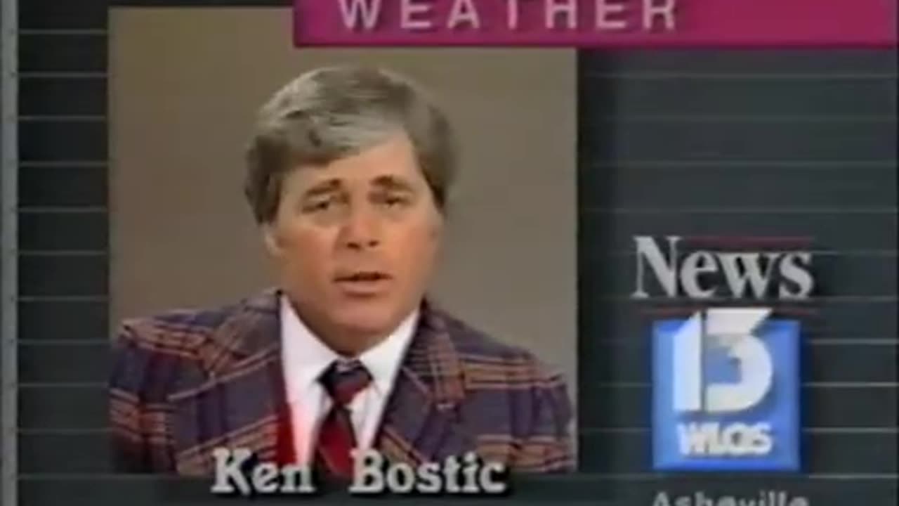 December 24, 1987 - Ken Bostic Weather Promo / Asheville, NC