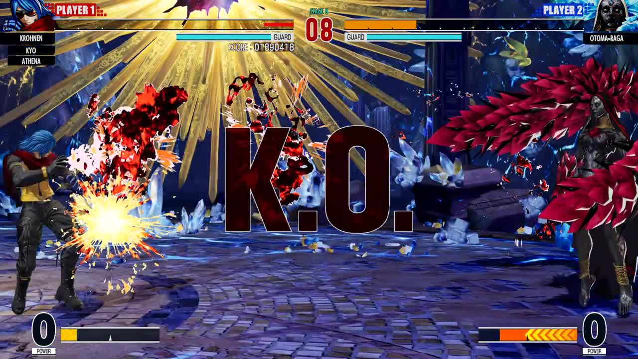 KOF XV Final Boss Otoma=Raga (CPU Level 5)