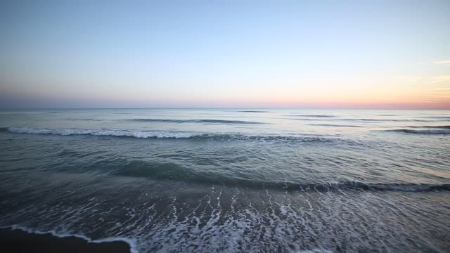 Waves Water Sea Ocean Landscape Nature Sunset