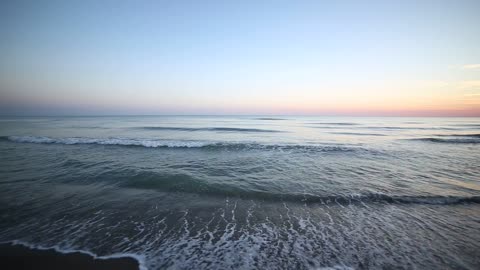 Waves Water Sea Ocean Landscape Nature Sunset