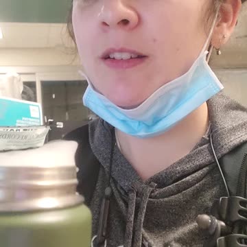 Dry ice to cool off the patients.