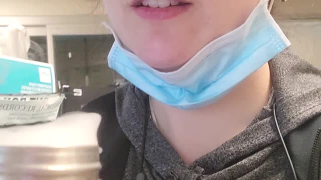 Dry ice to cool off the patients.