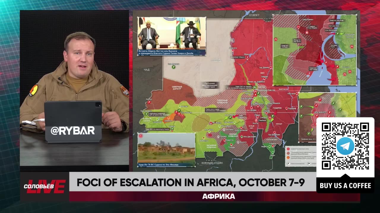 ❗️🌍🎞 Rybar Highlights of Africa on Oct.7-9, 2024