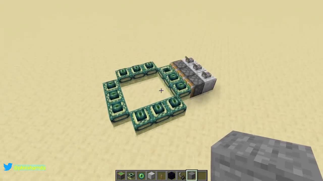 I actually pushed the End Portal