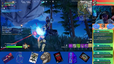Friday Night Fortnite Gaming on DinosaursGaming