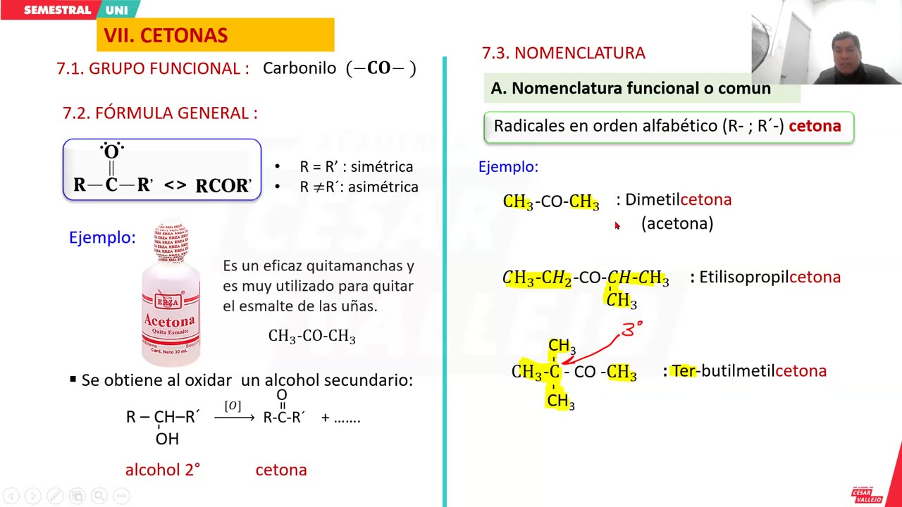 SEMESTRAL VALLEJO 2024 | Semana 21 | Química S1