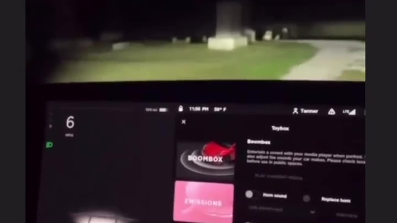 Tesla sees ghost