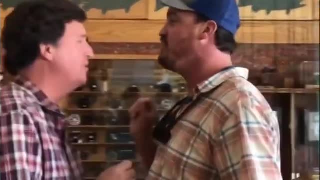Tucker Carlson Harassed by Leftist in Public