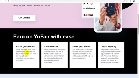 How To Share your passion and earn on yo.fan Easy Adsense Approval Part 1