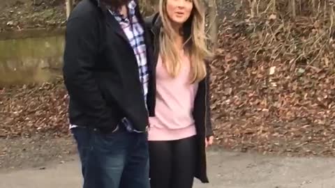 Gender Reveal Car Flip