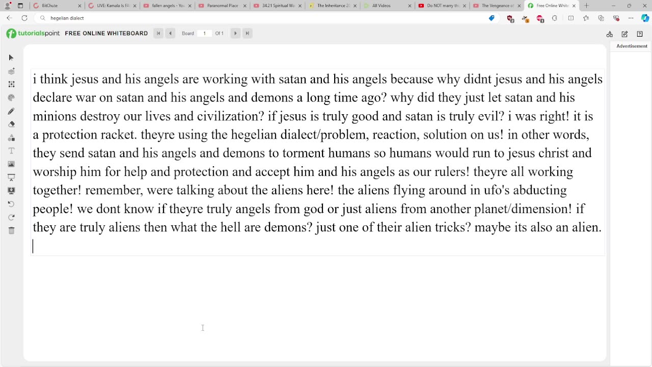 jesus and satan are working together!