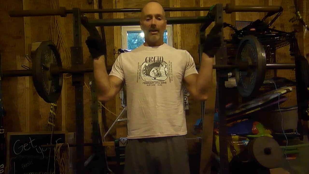 Stan Efferding - Grip Low Bar Back Squats for Messed Up Shoulders