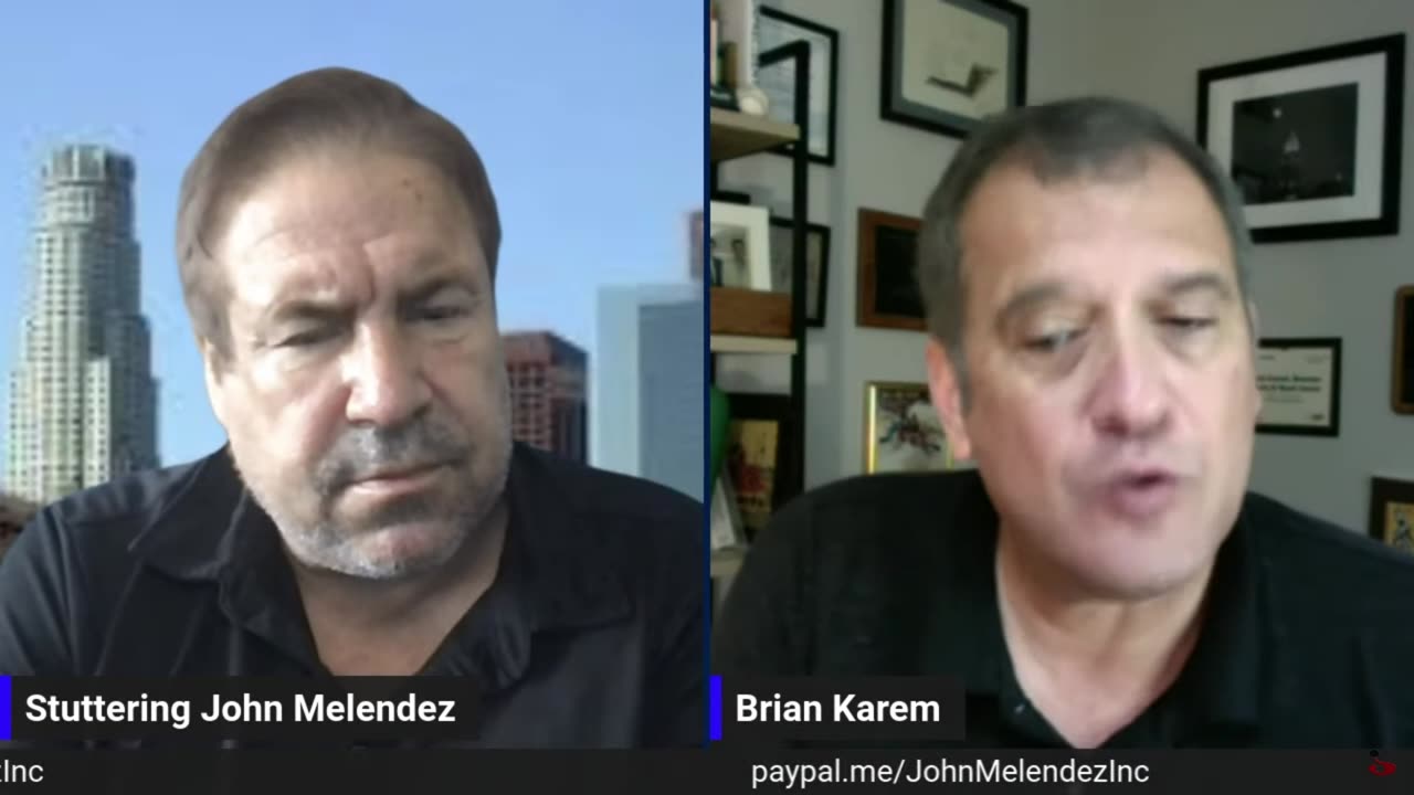 Stuttering John and Brian Karem discussing Trump Supporters