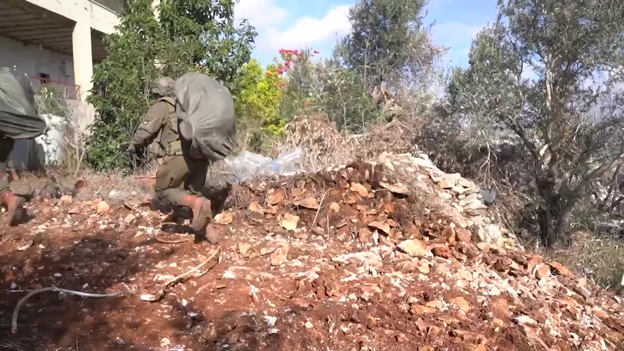 Attached is footage from the activity of the 98th Division in the Khiam area: