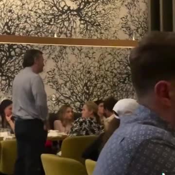 Enraged Restaurant Patron Lashes Out At Ted Cruz For Attending NRA Conference