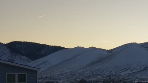 Even night time chemtrails