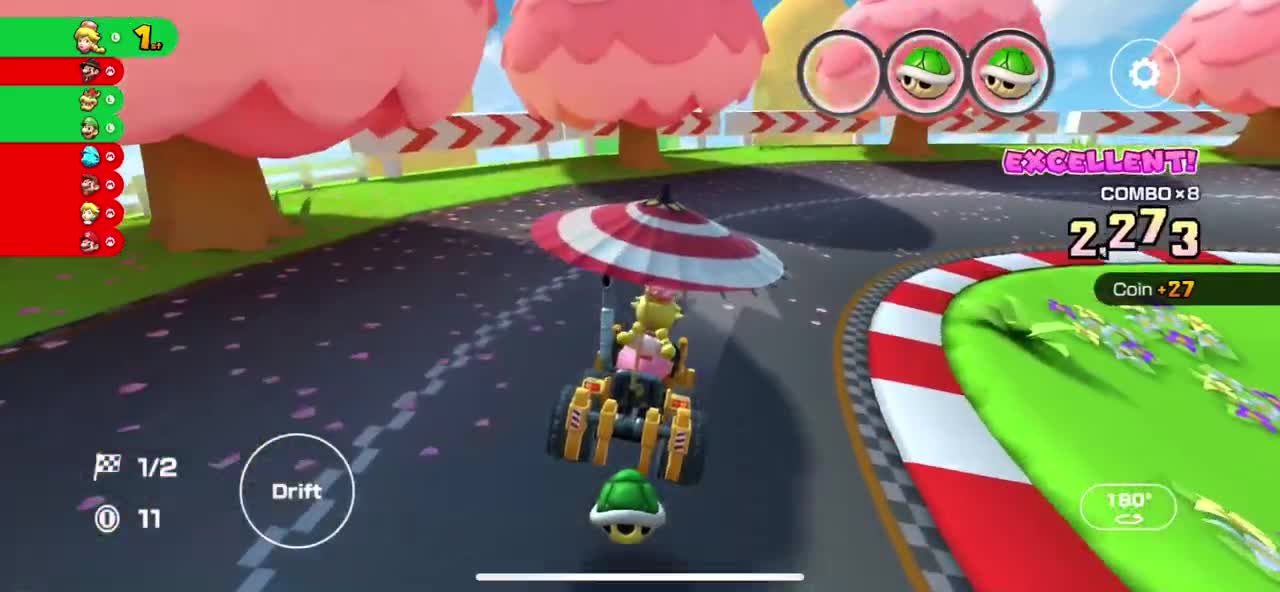 Mario Kart Tour - Mario Circuit R/T Gameplay (Mario Vs. Luigi Tour)