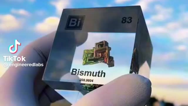 Periodic table element cube part 1