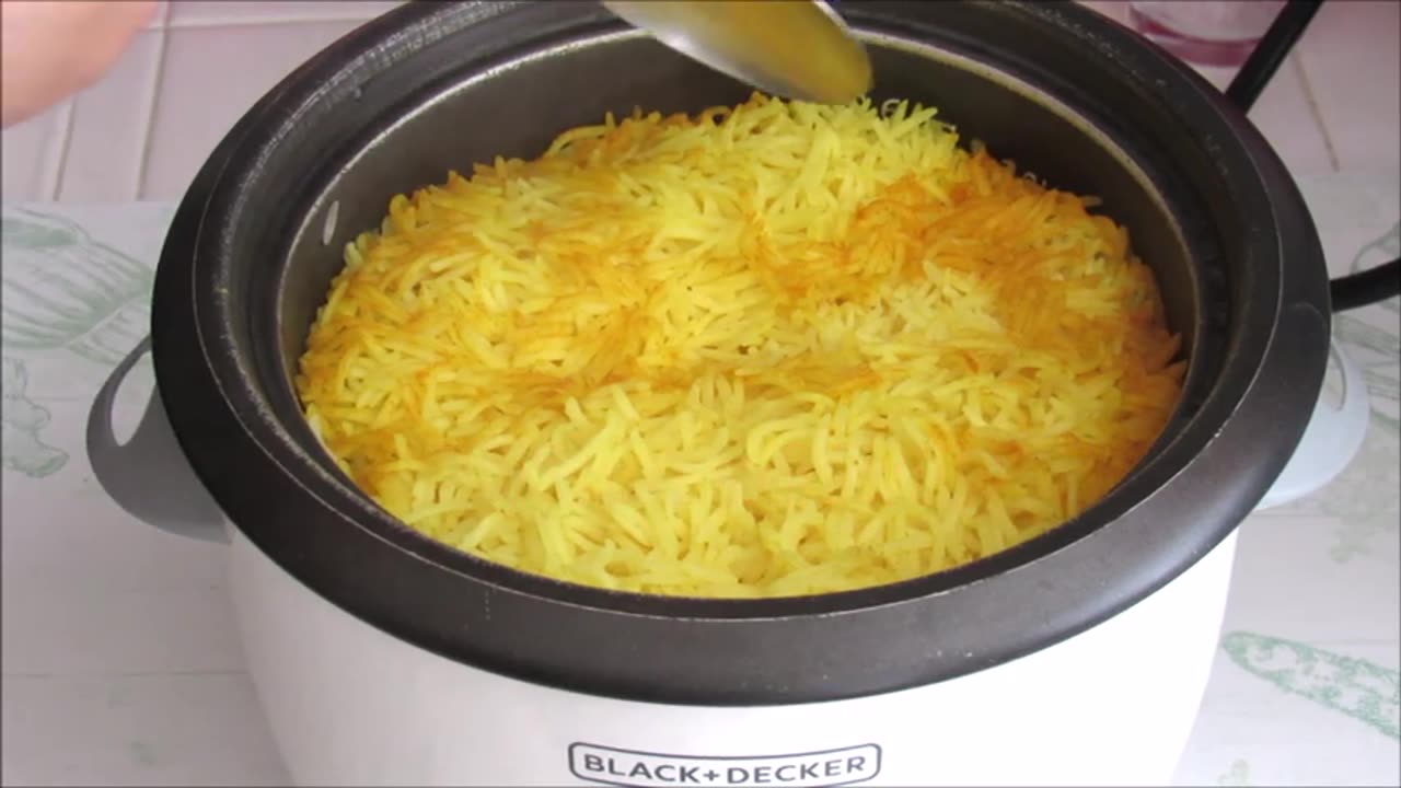 Cook basmati yellow rice 😋😋