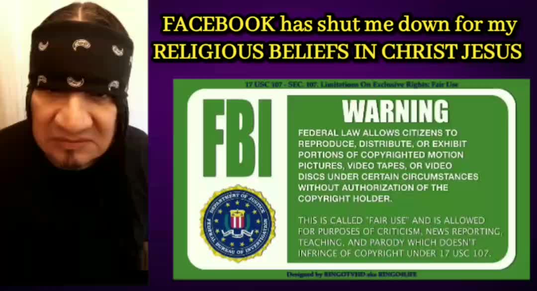 FACEBOOK public legal notice, given by Archangel Michael. For discrimination of my religious beliefs