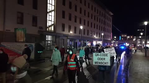 Mainzer Schilderlauf 21.02.2022 - Grundrechtedemo - Montagsdemo - Spaziergang Mainz Rheinland Pfalz