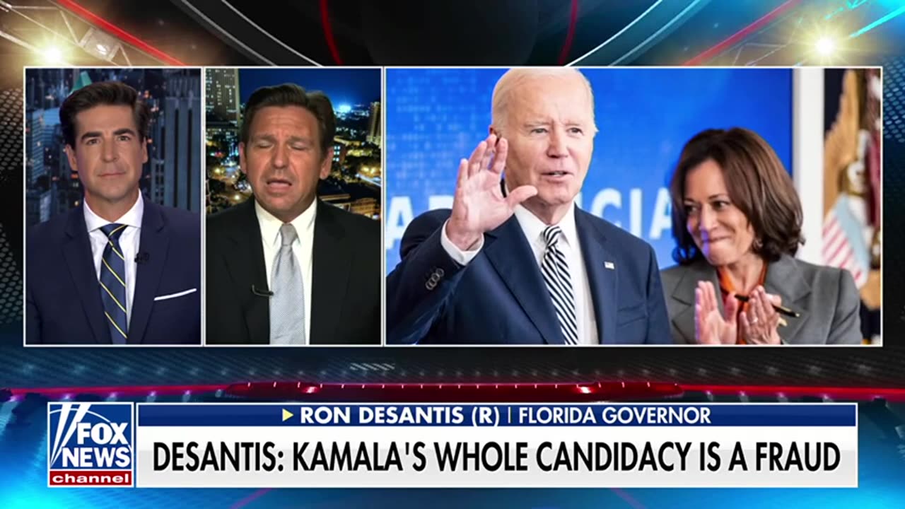 DeSantis_ Kamala Harris showed that her whole candidacy is a fraud