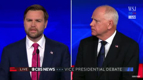 JD: "You blame Trump. Who was VP for the past 3+ years? Your running mate."