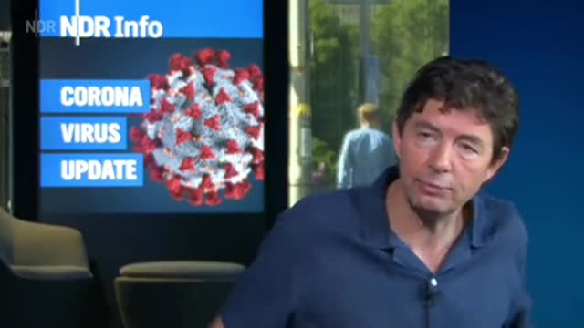Drosten - Na was sagt er denn hier , am Ende des Video Ausschnitts ….