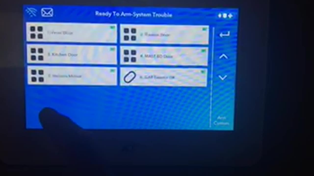 ADT command panel overview