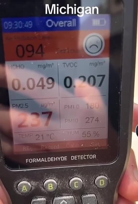 TOXIC FORMALDEHYDE IN THE SMOKE