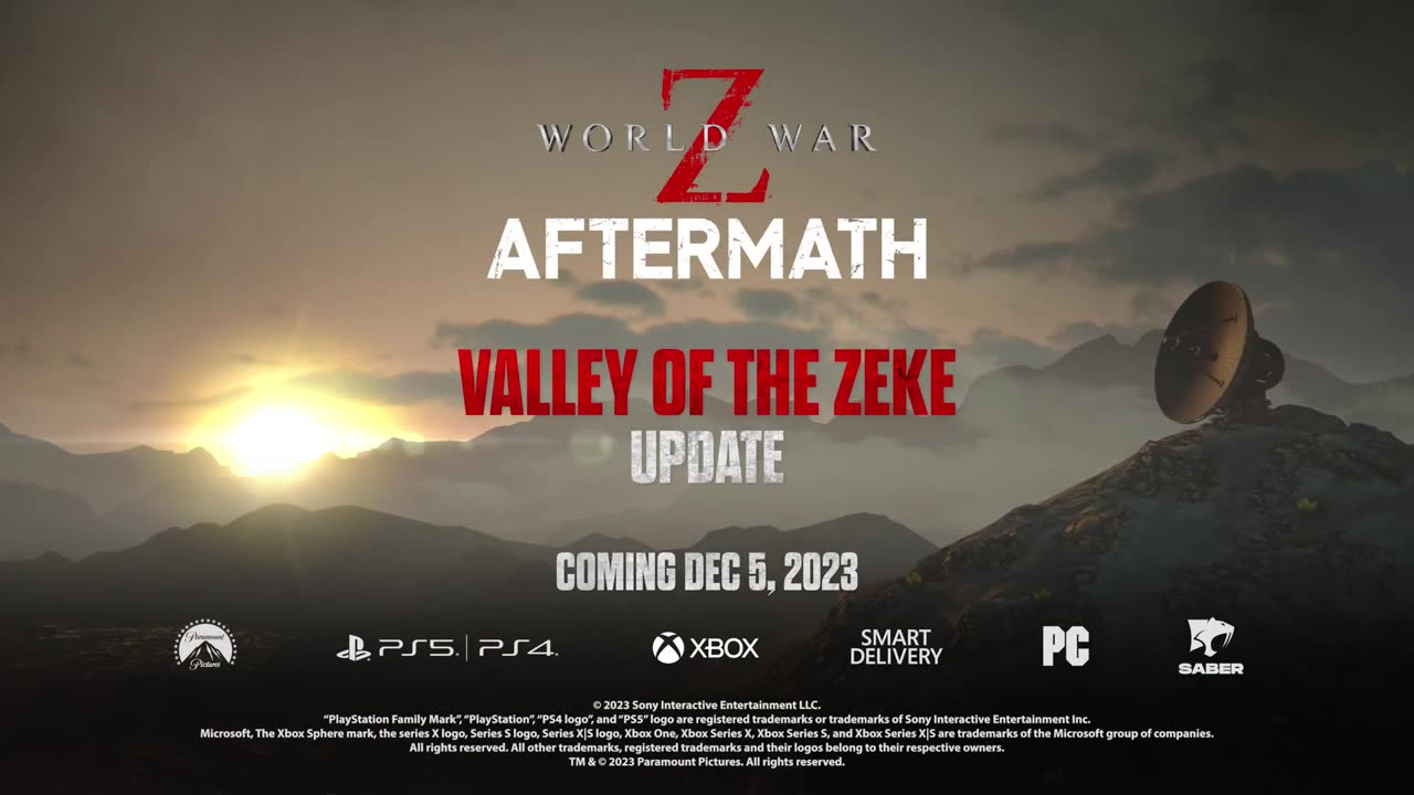 World War Z_ Aftermath - Official Valley of the Zeke Update Reveal Trailer