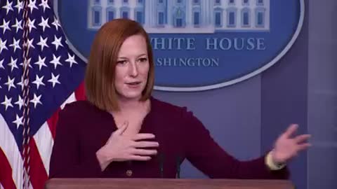 Jen Psaki defends the voting legislation comments President Biden made Tuesday.