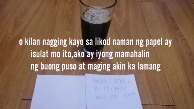 RITUWAL UPANG MAMAHALIN KA NIYA NG BUONG BUO AT BUONG TAPAT