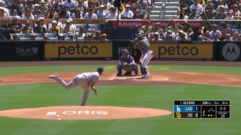 Dodgers vs. Padres Game Highlights -42422- MLB Highlights
