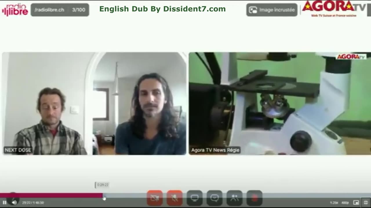 French Microscopy Team "Next Dose" Bluetooth Experiment on Vaccinated BLOOD