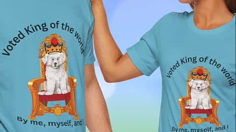 The Hilarious Voted King of the World Pet Inspired Collection